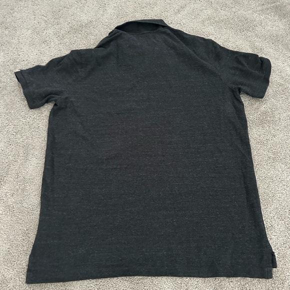 Polo Ralph Lauren‎ Shirt Mens Large Dark Grey Short Sleeve Classic Fit Polo - Picture 6 of 8